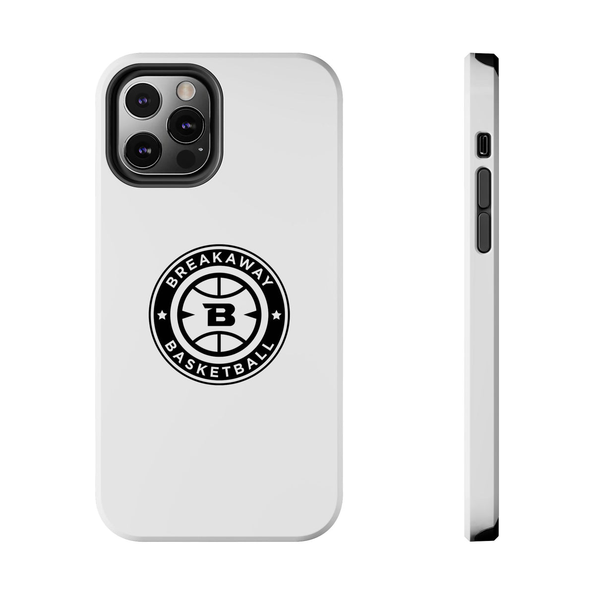 Breakaway Basketball White Phone Case