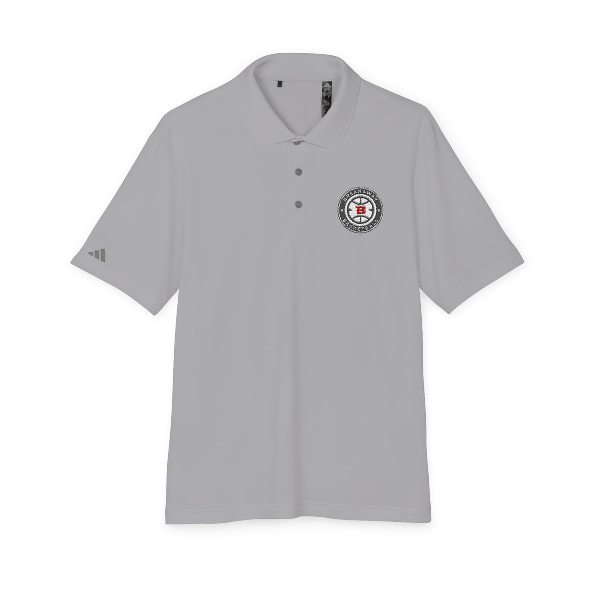 Breakaway Basketball Adidas Polo | Embroidered