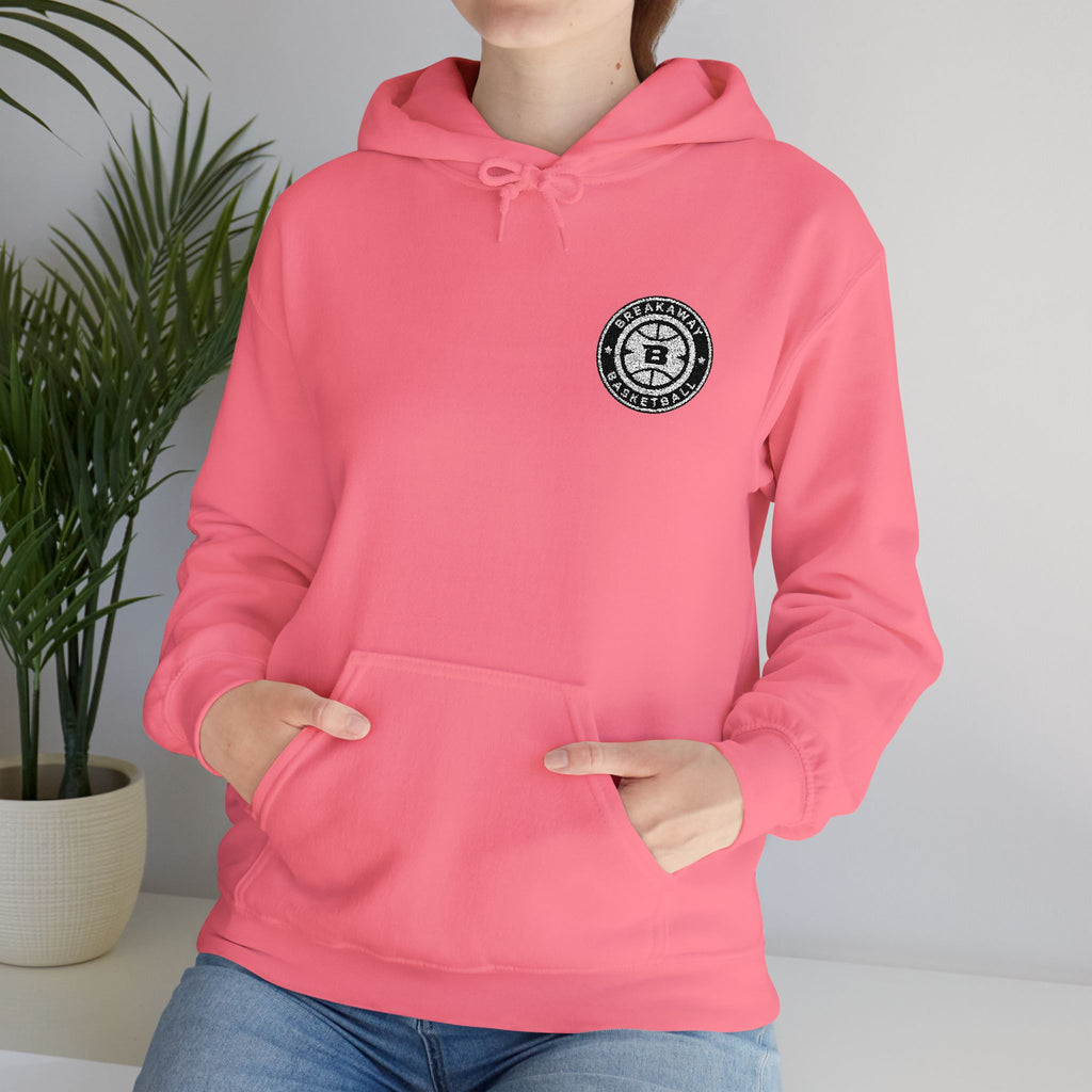 Breakaway Basketball Embroidered Hoodie | Port & Co.