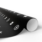 Logo Collection Wrapping Paper | Black