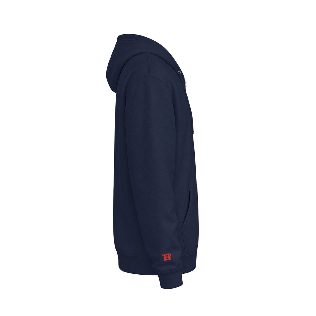 Breakaway Basketball Zip Up Hoodie | Embroidered