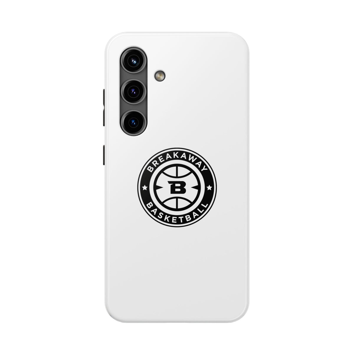 Breakaway Basketball White Phone Case