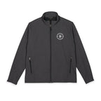 Logo Collection Soft Shell Jacket | Embroidered All White