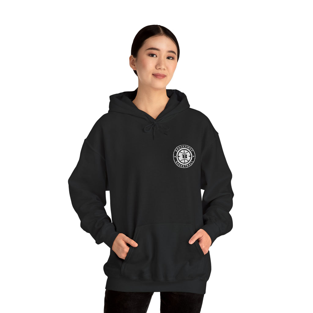 Breakaway Basketball Embroidered Hoodie | Port & Co.