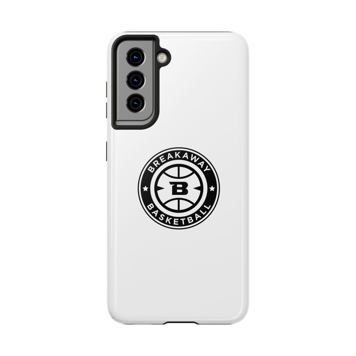 Breakaway Basketball White Phone Case