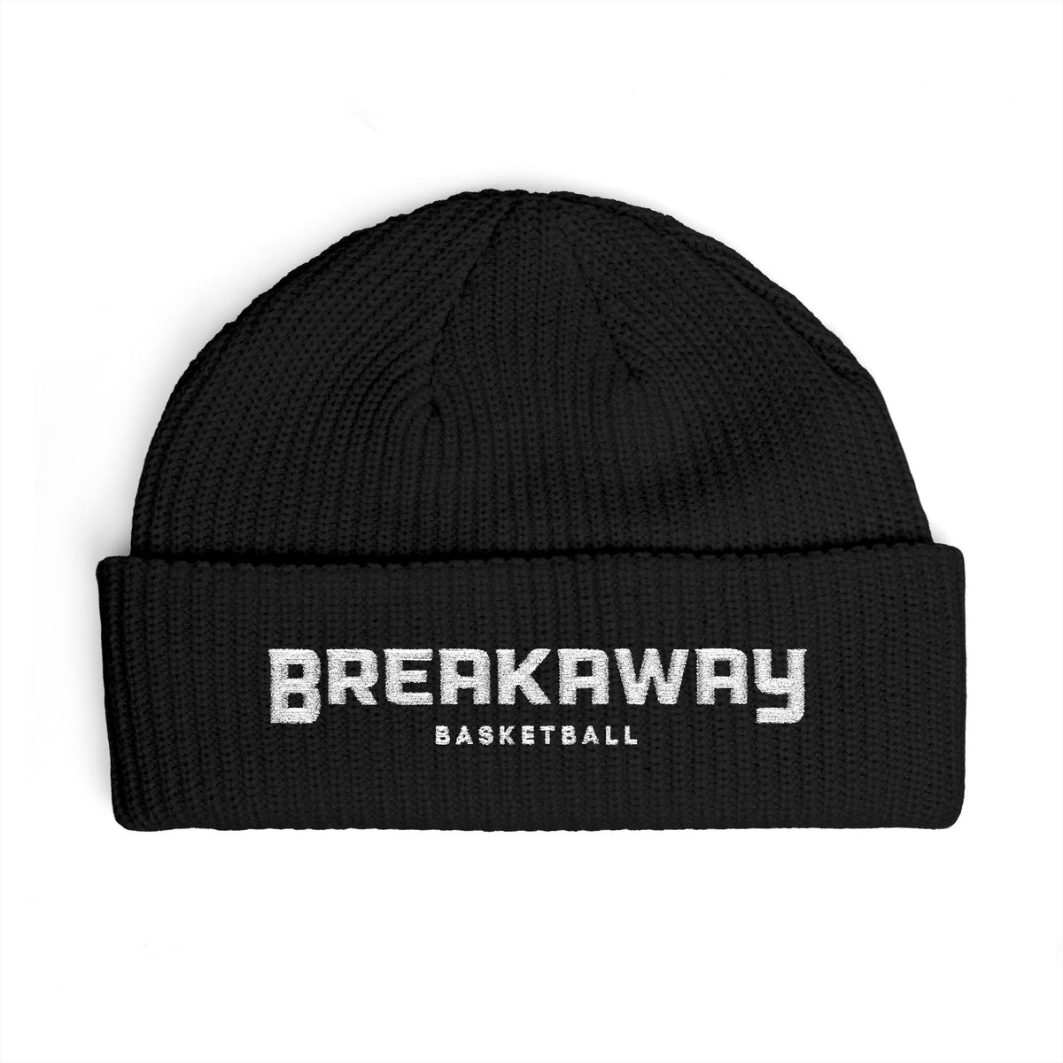 Breakaway Basketball Assorted Color Thick Knit Beanie | Embroidered