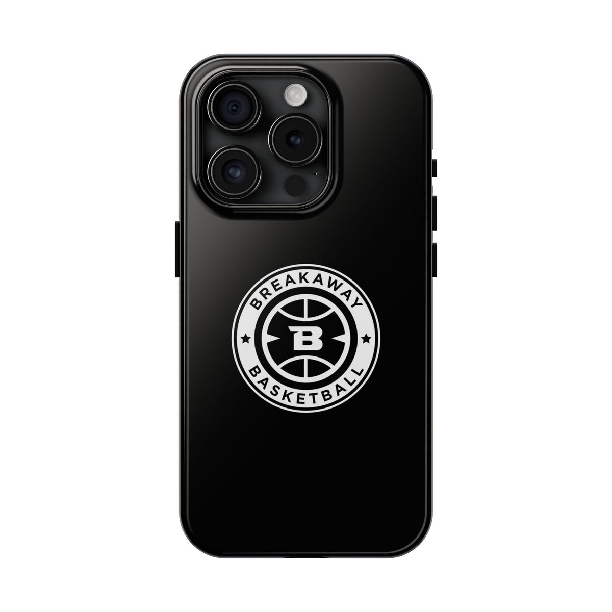 Breakaway Basketball Black Phone Case