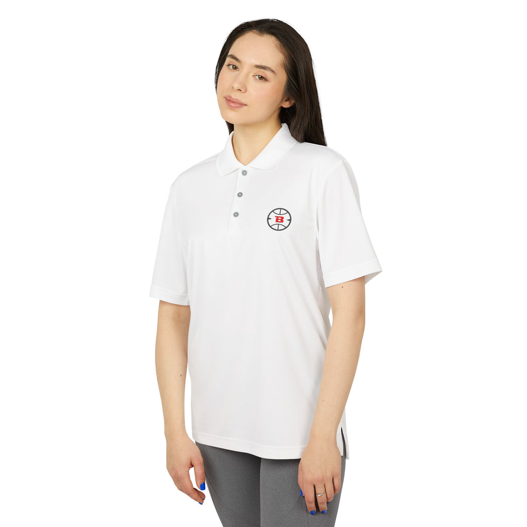 Logo Collection Adidas Polo | Embroidered Red B