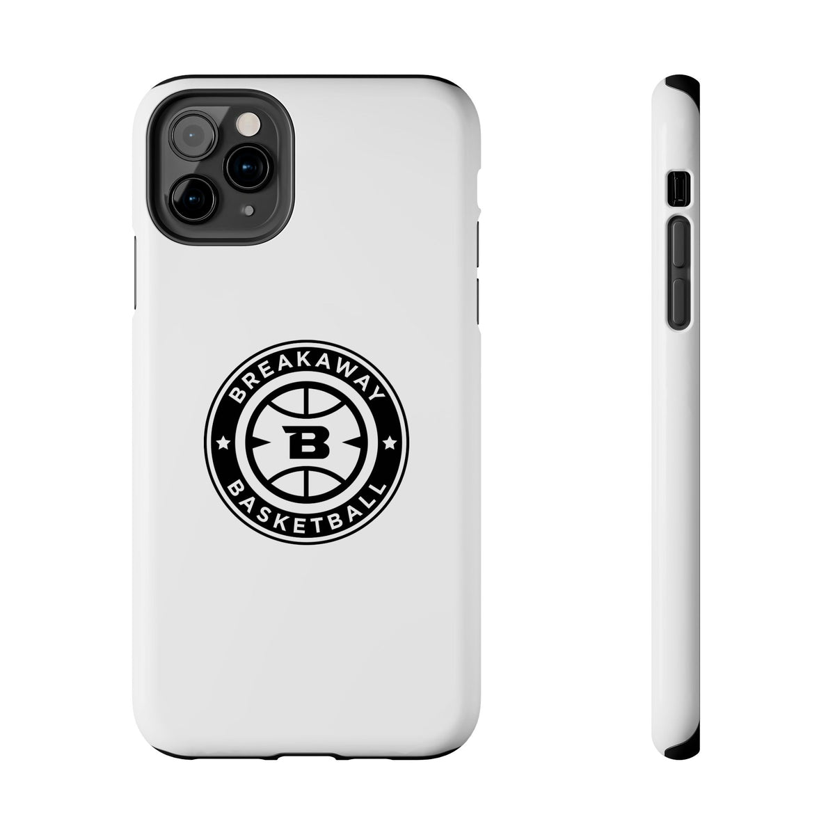 Breakaway Basketball White Phone Case