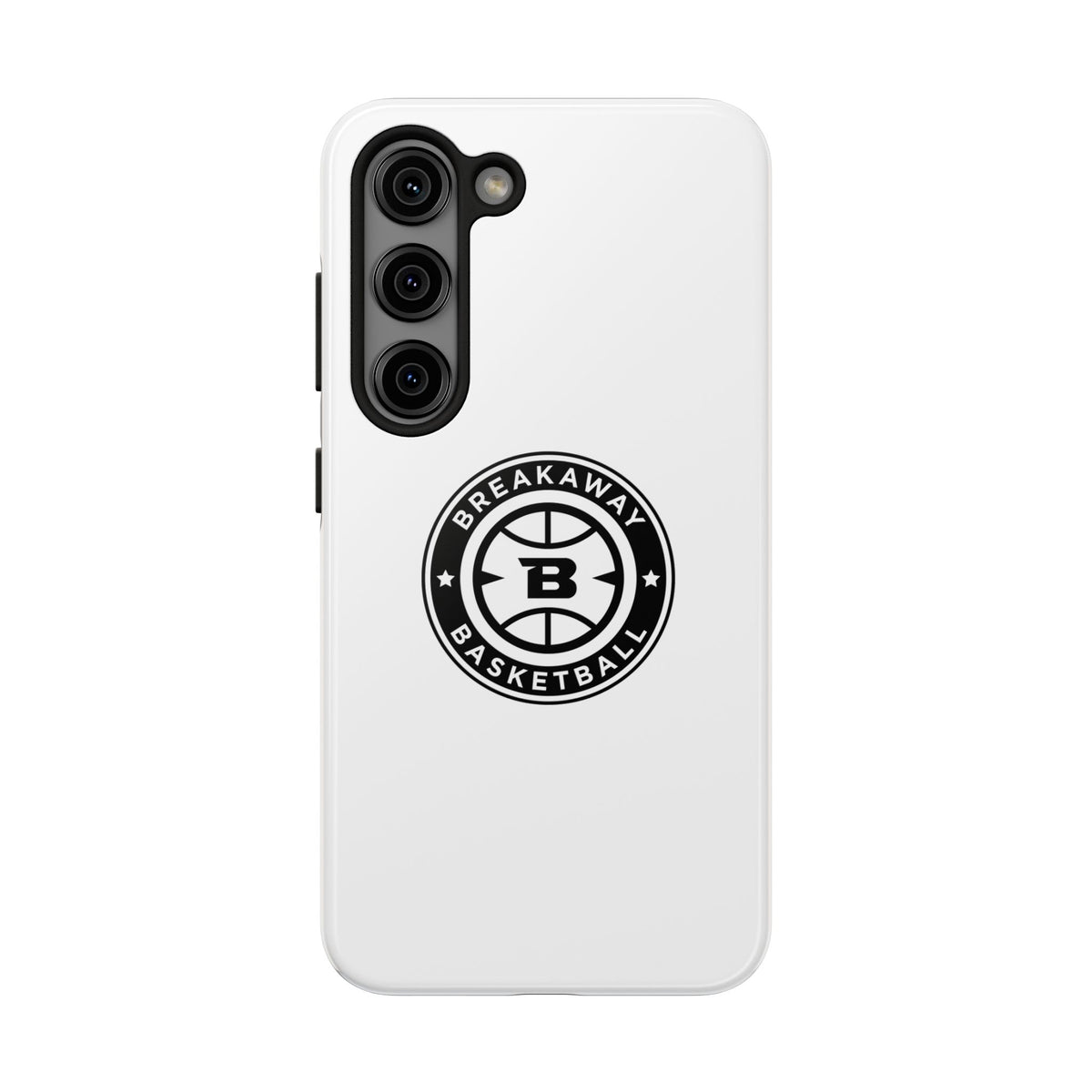 Breakaway Basketball White Phone Case