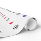 Logo Collection Wrapping Paper | White