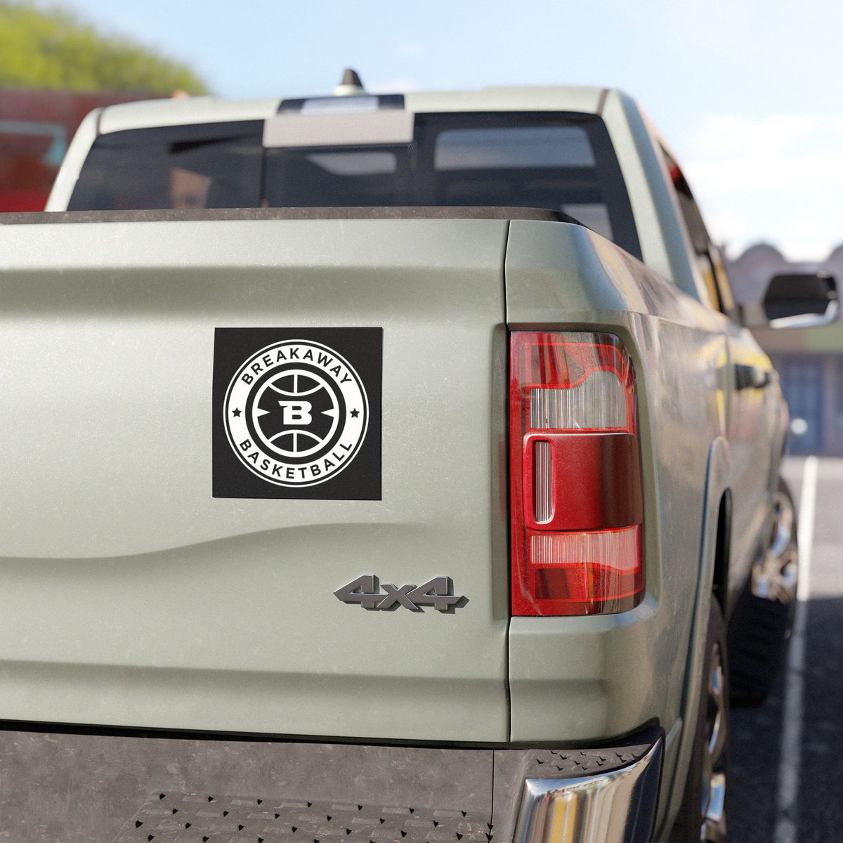 Breakaway Basketball Car Magnet | 2 SIZES