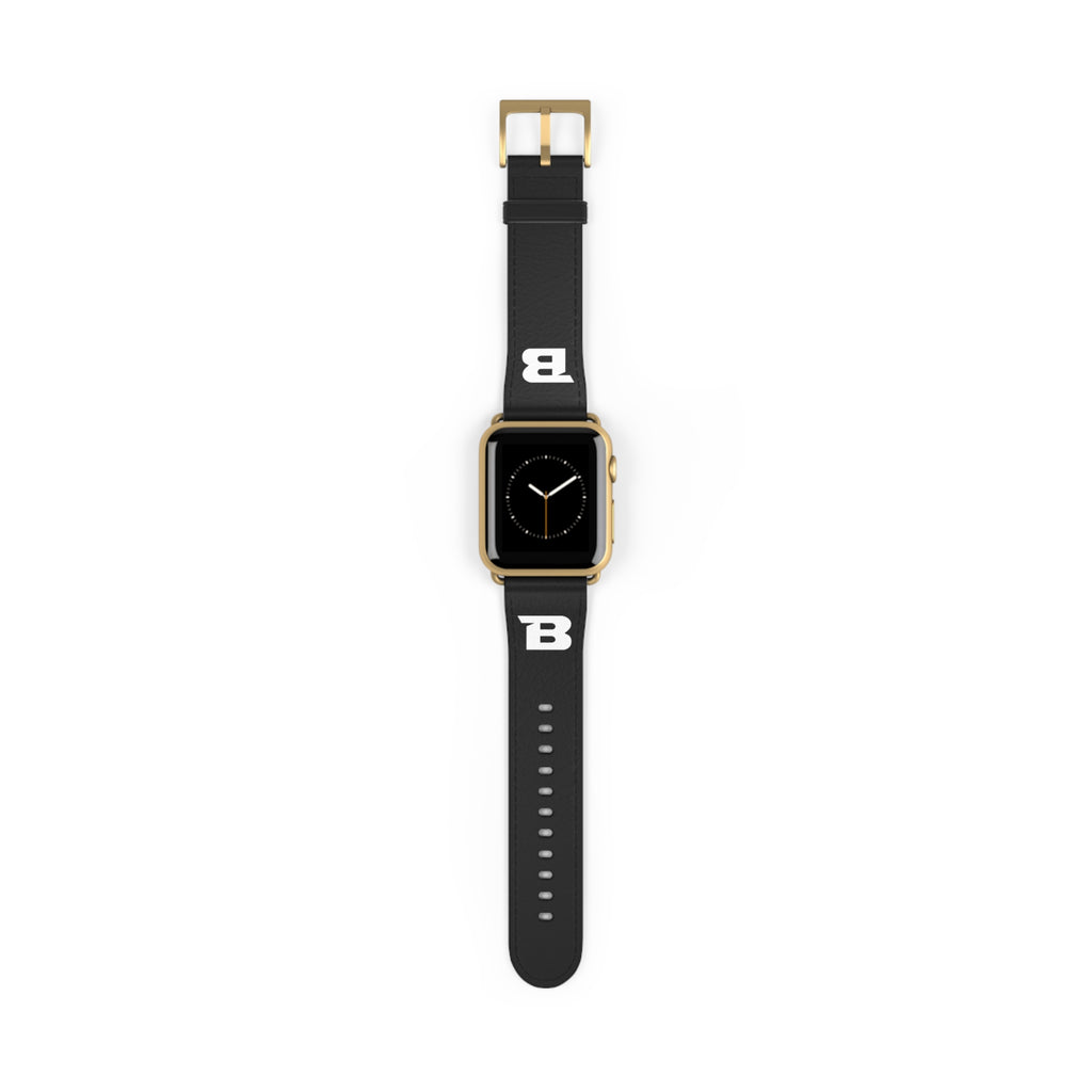 Breakaway B Black Watch Band | Apple Watch Strap