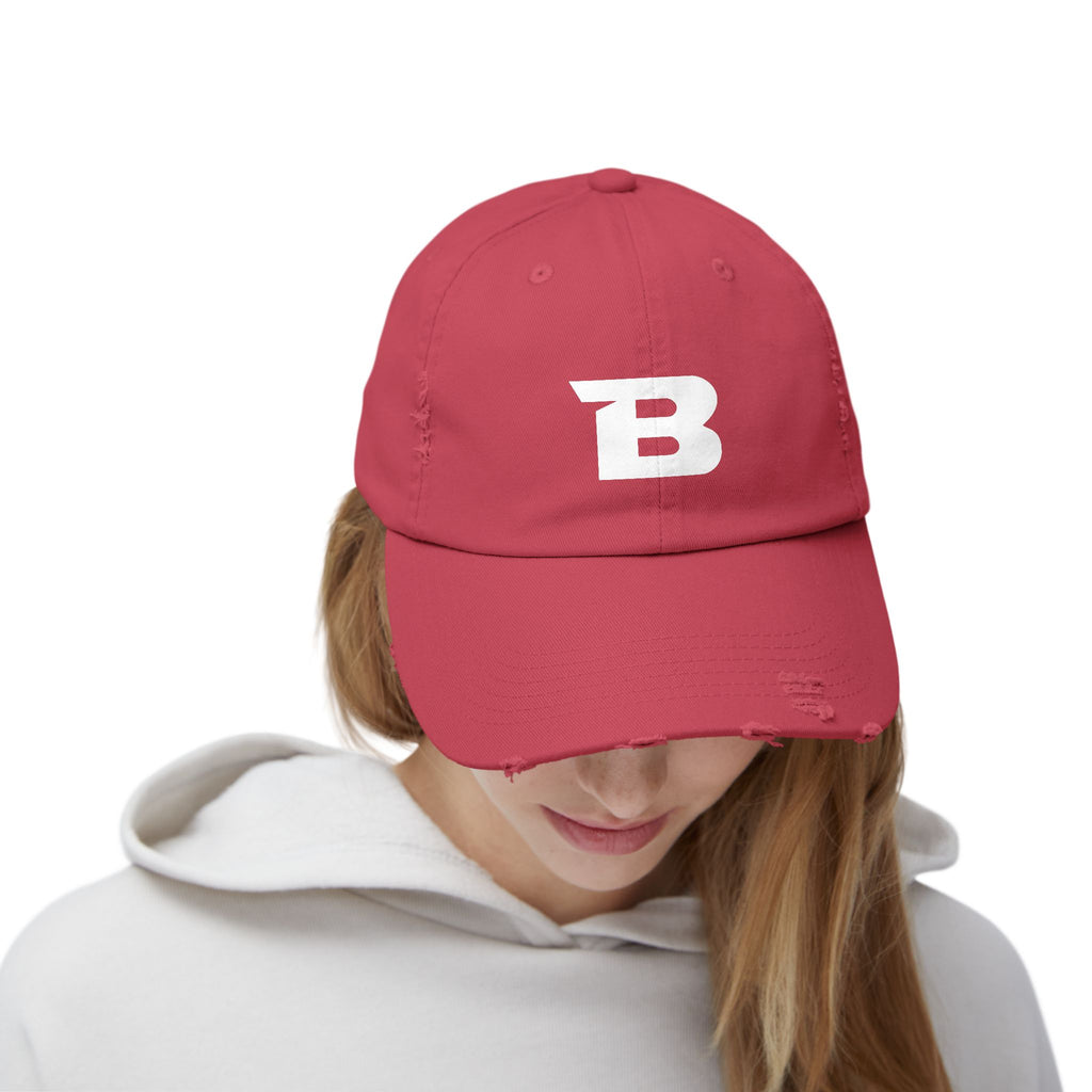 Breakaway B Baseball Hat | Distressed