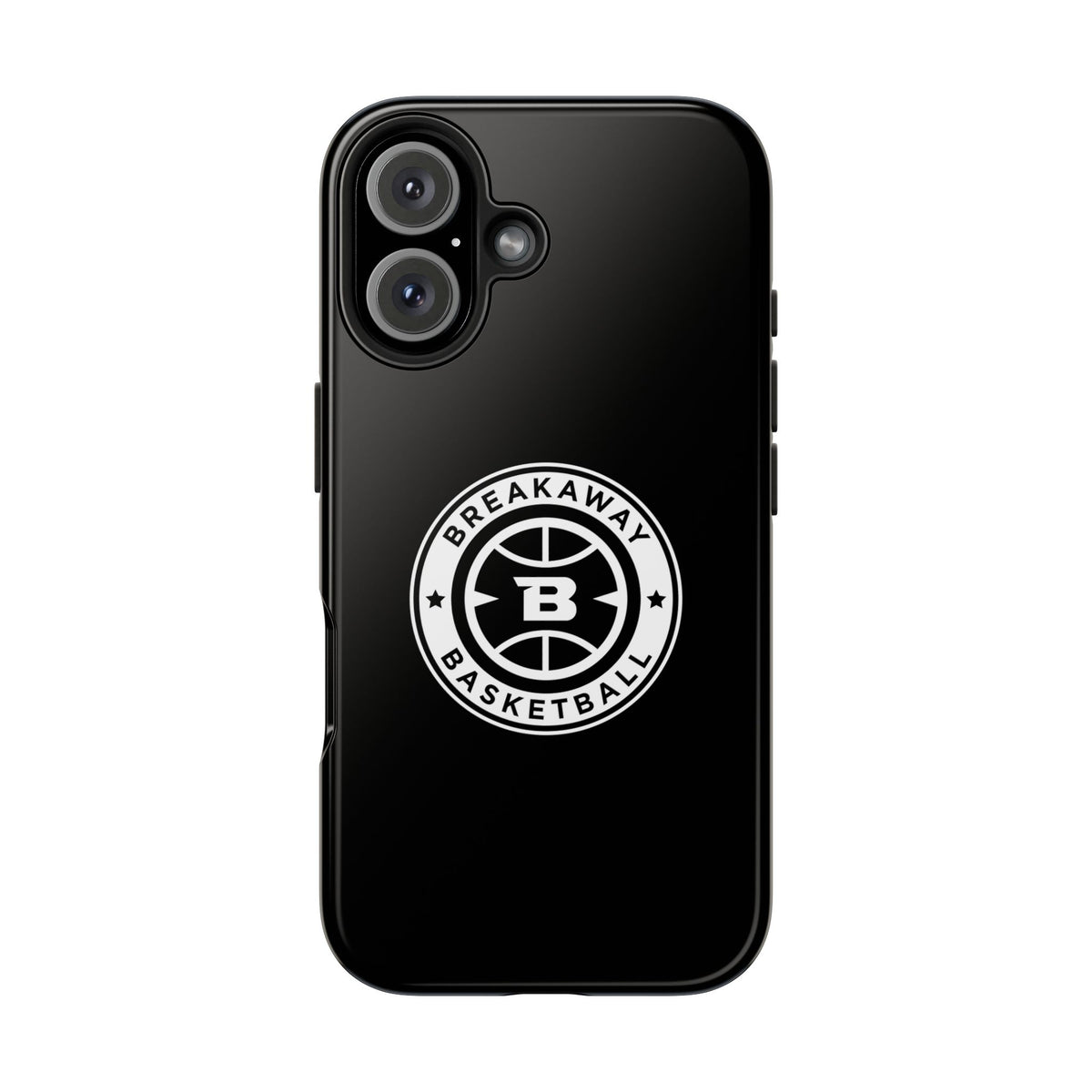 Breakaway Basketball Black Phone Case