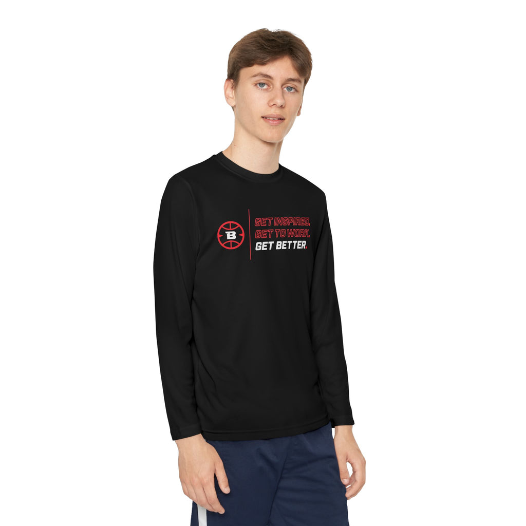 Get Better. Lightweight Long Sleeve Tee | YOUTH