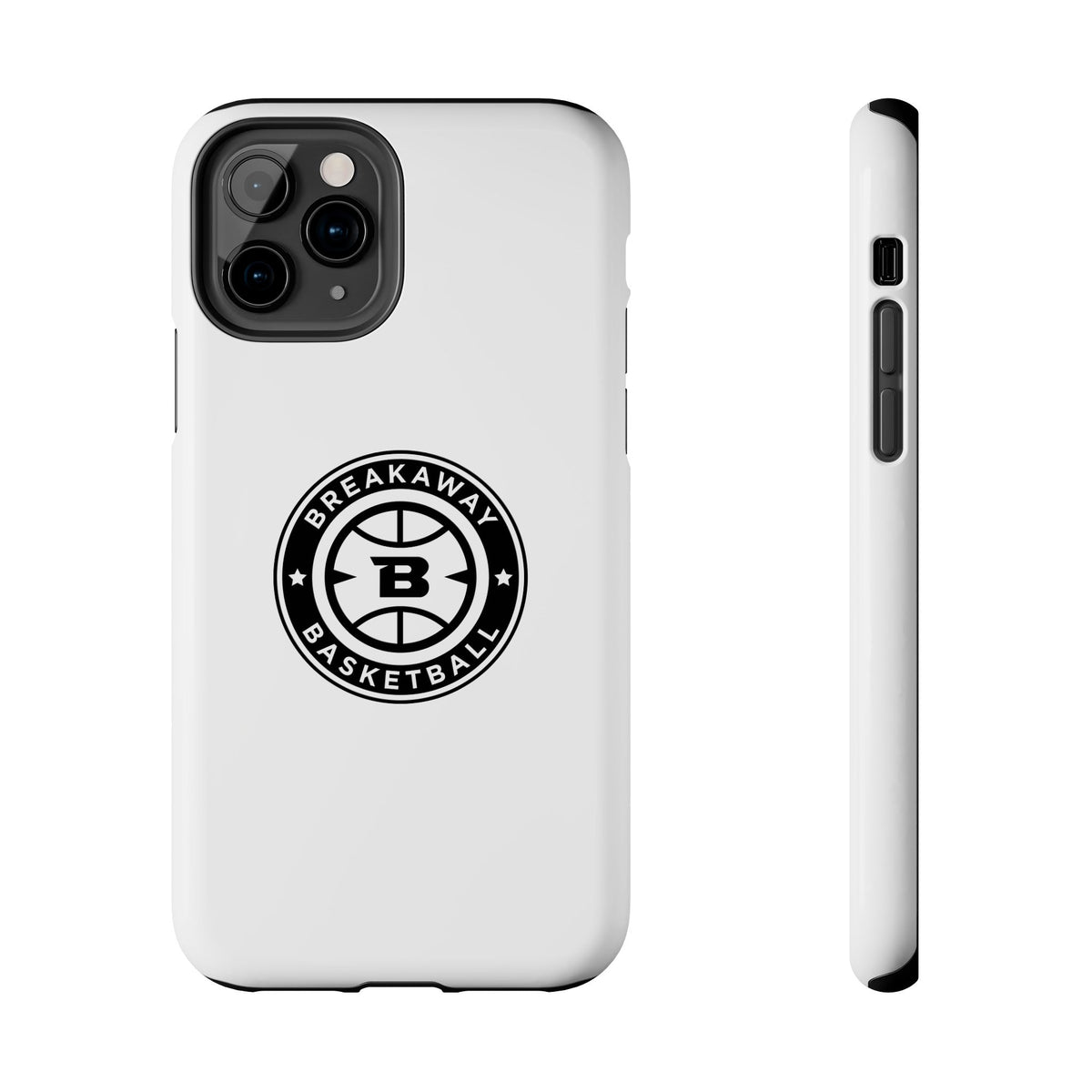 Breakaway Basketball White Phone Case
