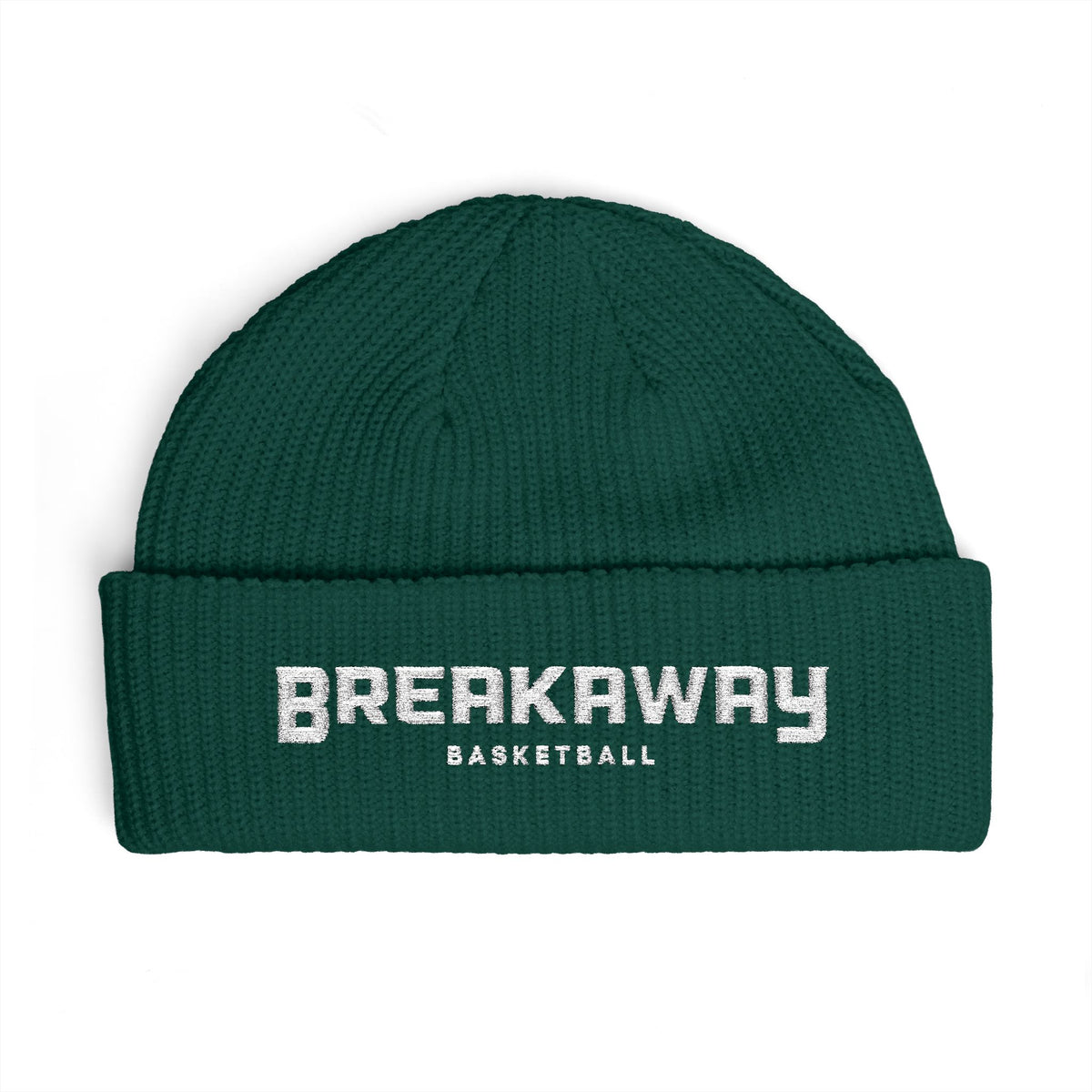 Breakaway Basketball Assorted Color Thick Knit Beanie | Embroidered