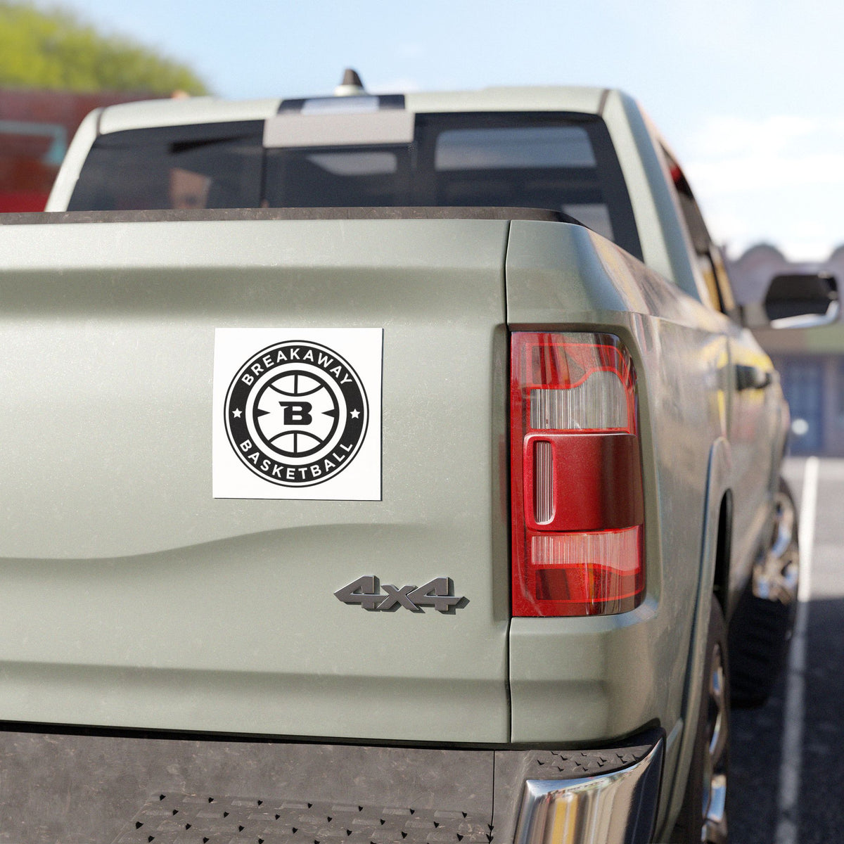 Breakaway Basketball Car Magnet | 2 SIZES