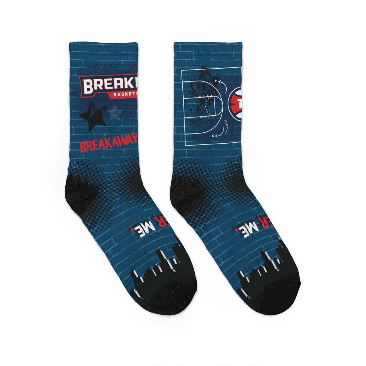 Street Collection Graphic Crew Socks