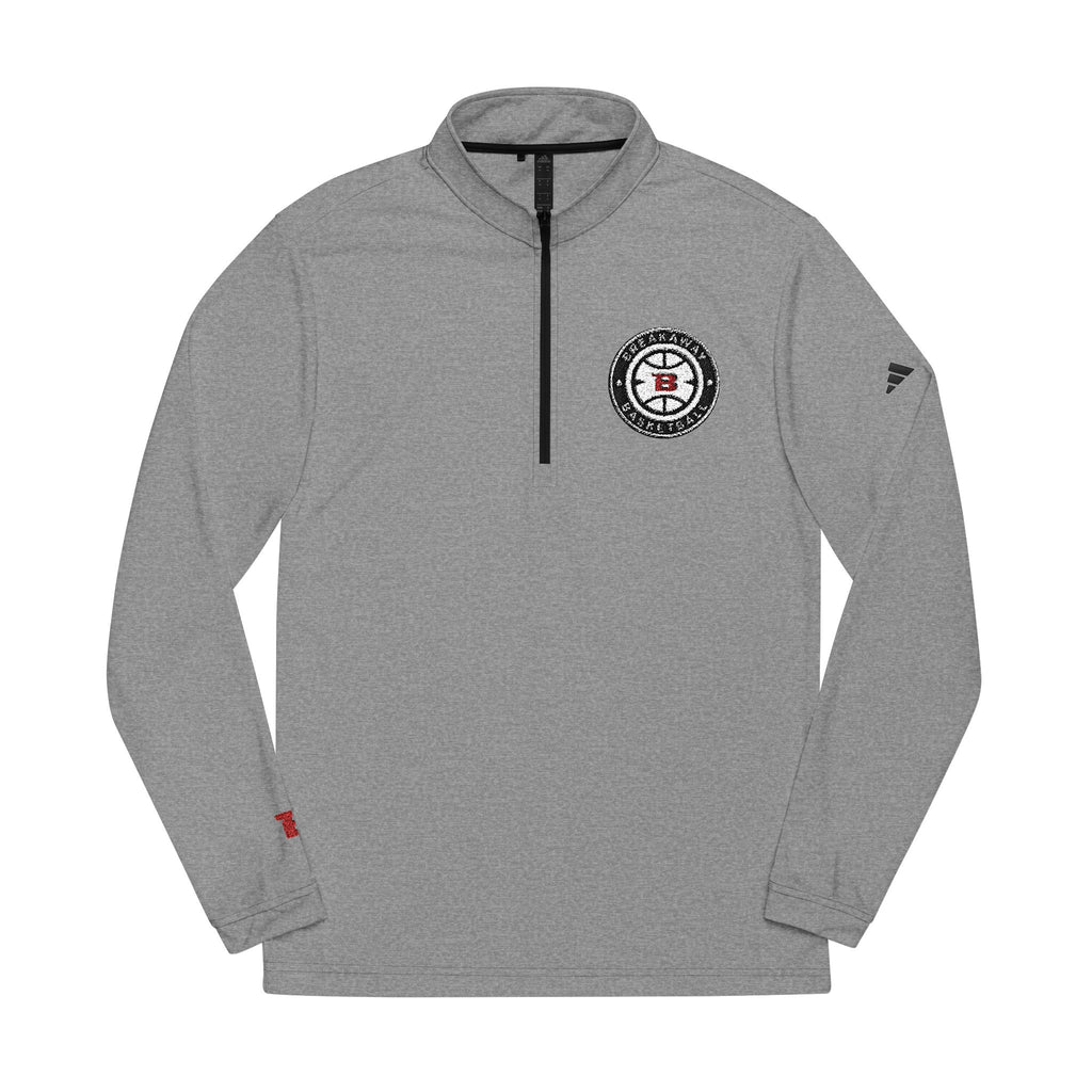 Breakaway Basketball Adidas Quarter-Zip Pullover | Embroidered