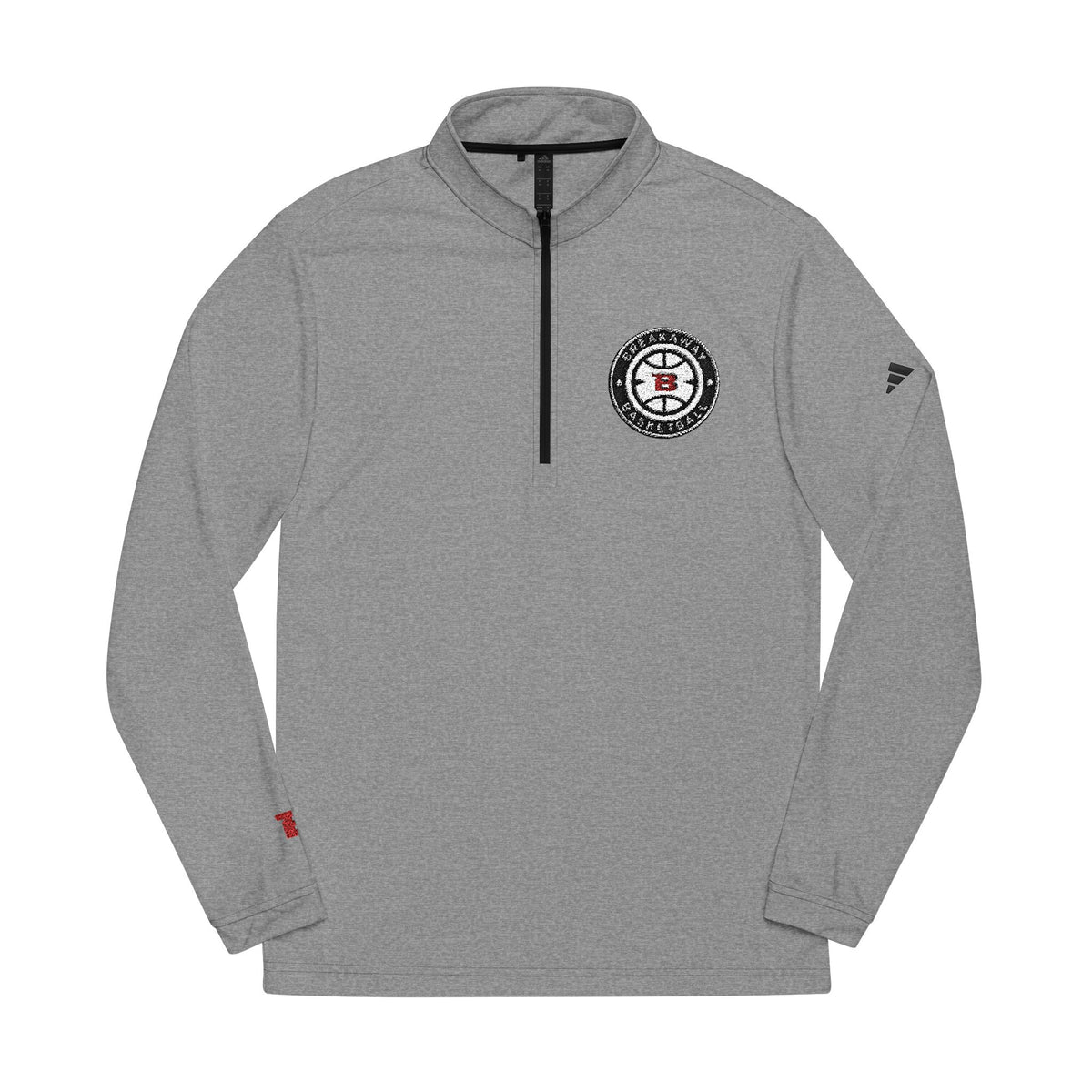 Breakaway Basketball Adidas Quarter-Zip Pullover | Embroidered
