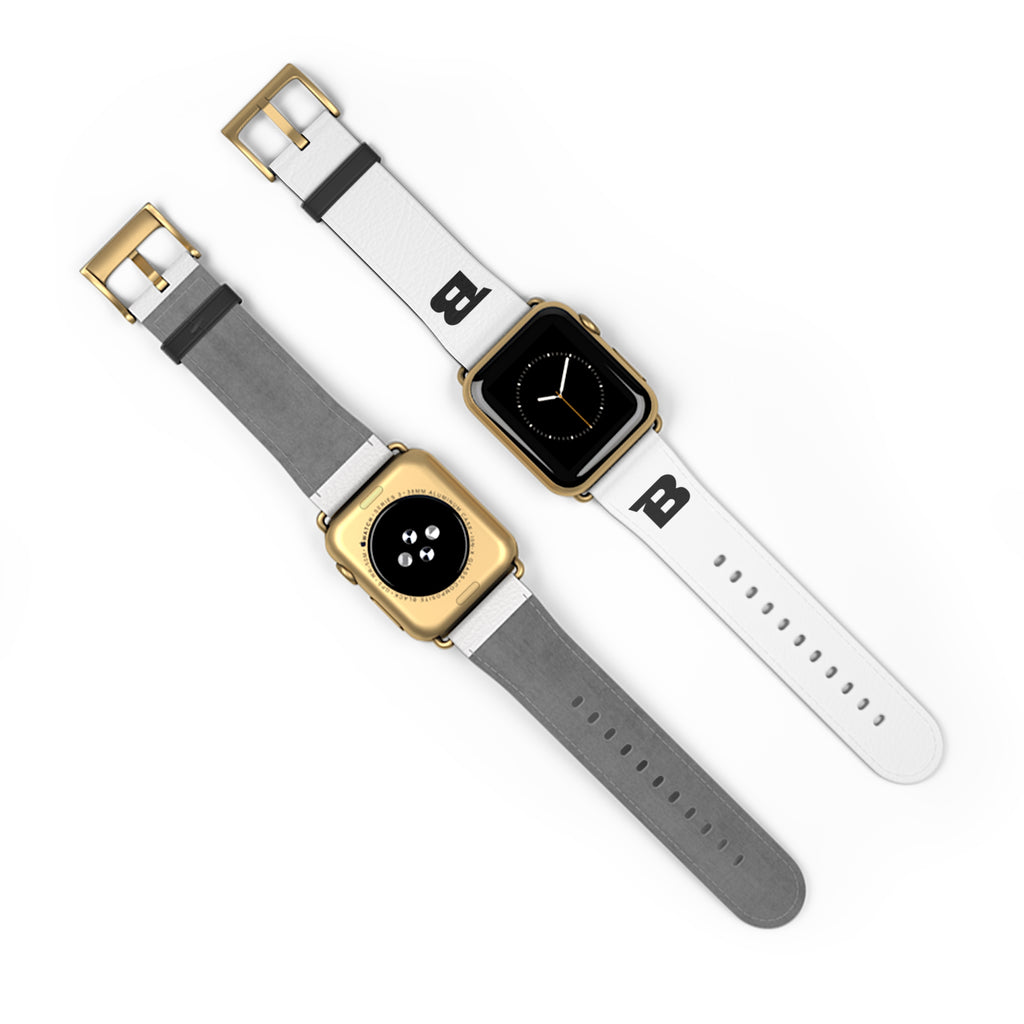 Breakaway B White Watch Band | Apple Watch Strap