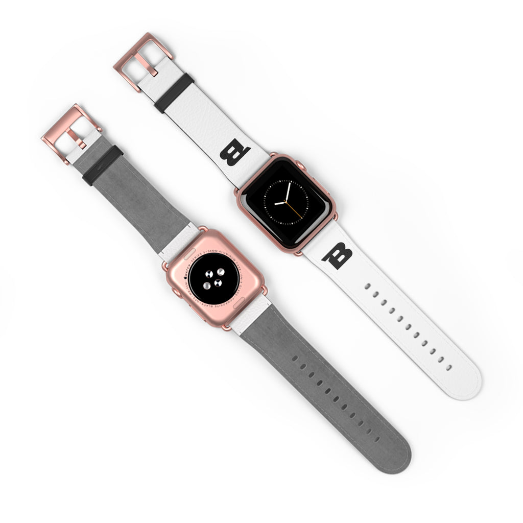 Breakaway B White Watch Band | Apple Watch Strap