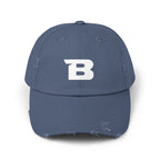 Breakaway B Baseball Hat | Distressed