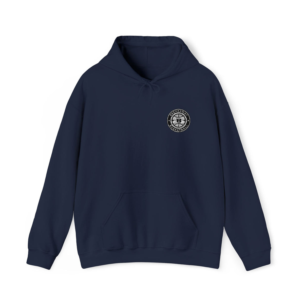 Breakaway Basketball Embroidered Hoodie | Port & Co.