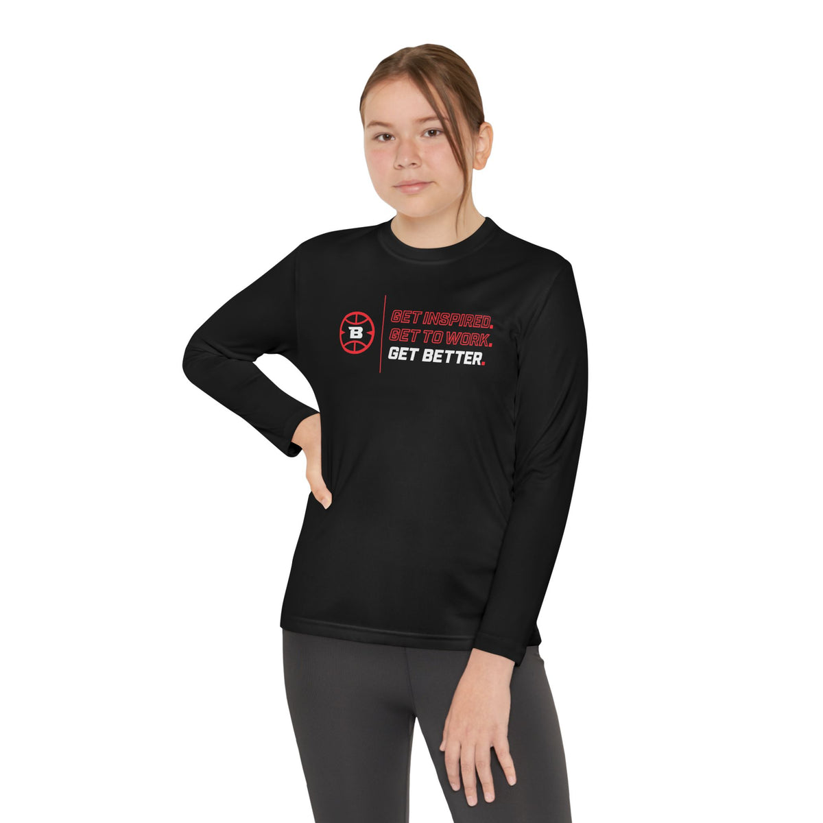 Get Better. Lightweight Long Sleeve Tee | YOUTH