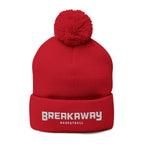 Breakaway Basketball Pom-pom Beanie | Embroidered