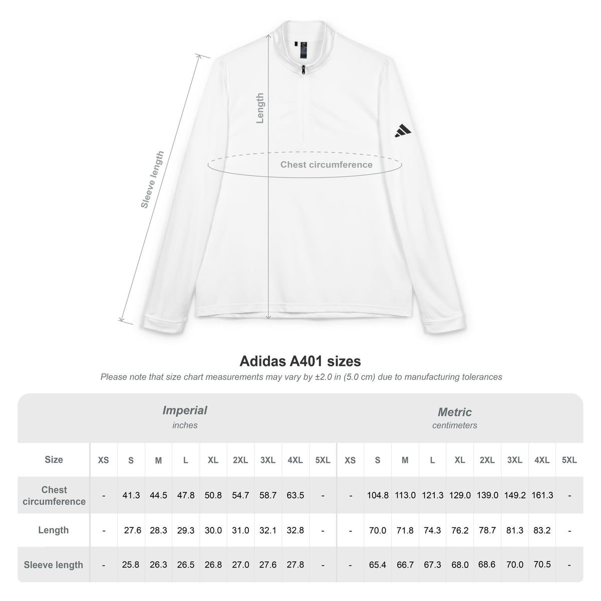 Logo Collection Adidas Quarter-Zip Pullover | Embroidered Red