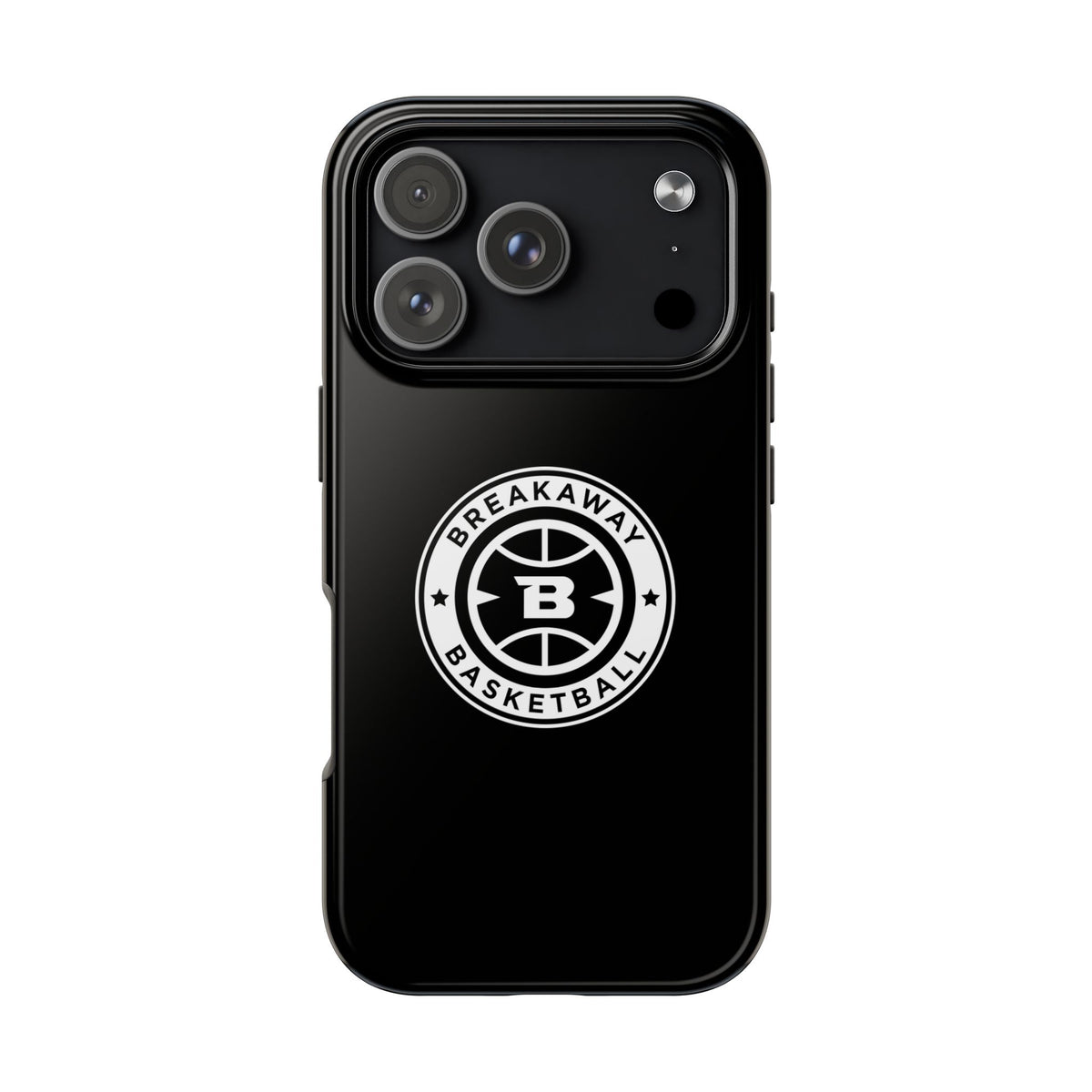 Breakaway Basketball Black Phone Case
