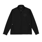 Logo Collection Soft Shell Jacket | Embroidered All Black