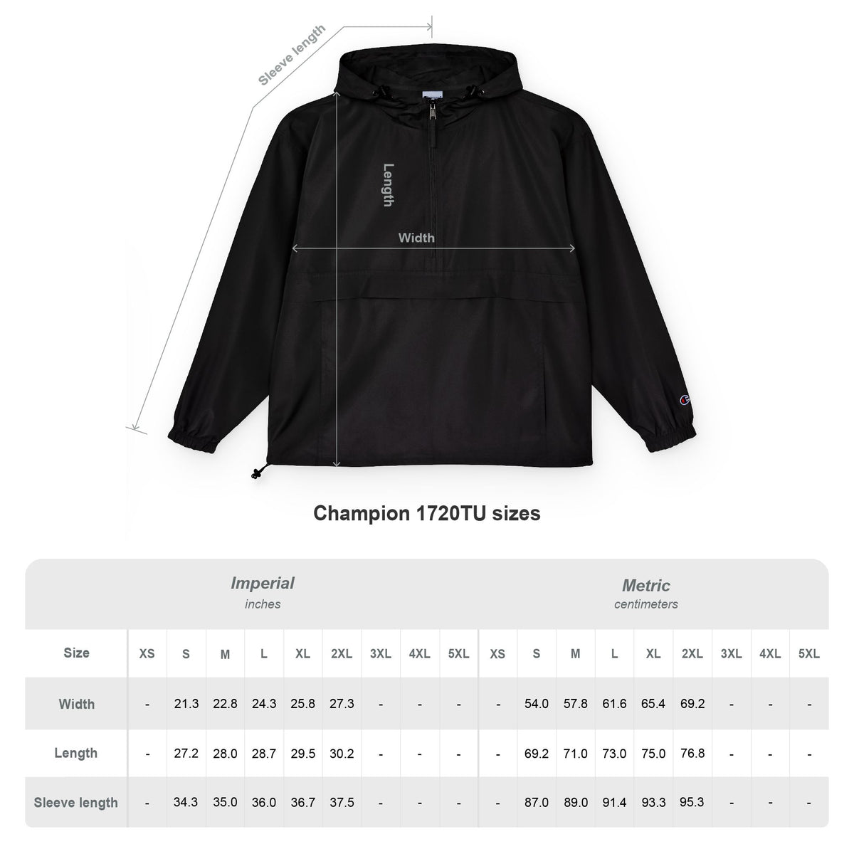Breakaway Basketball Champion Windbreaker | Embroidered