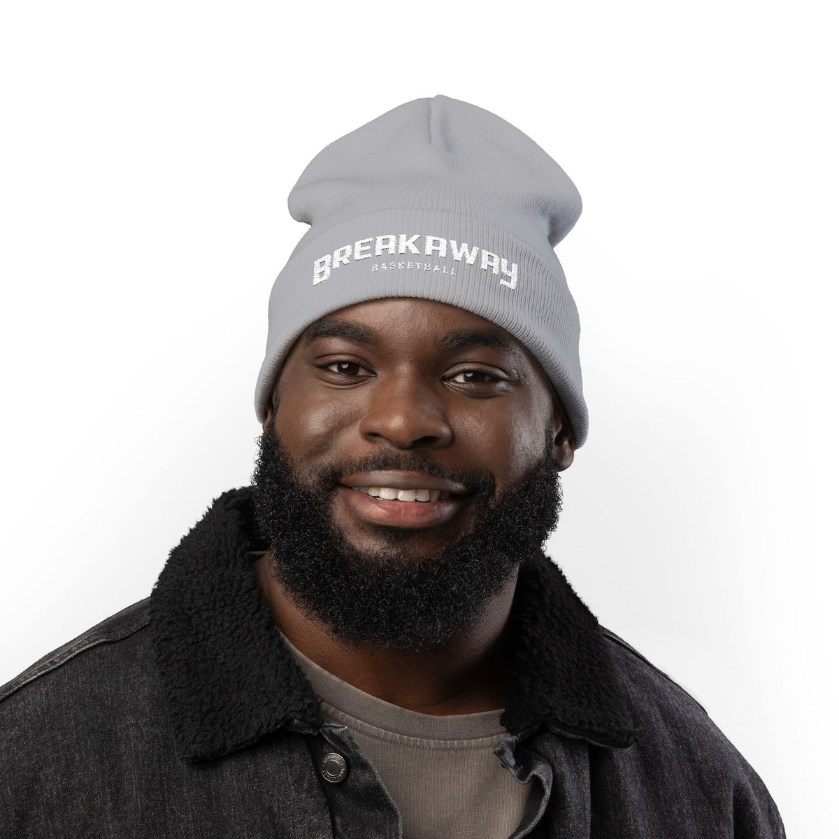 Breakaway Basketball Assorted Color Knit Beanie | Embroidered