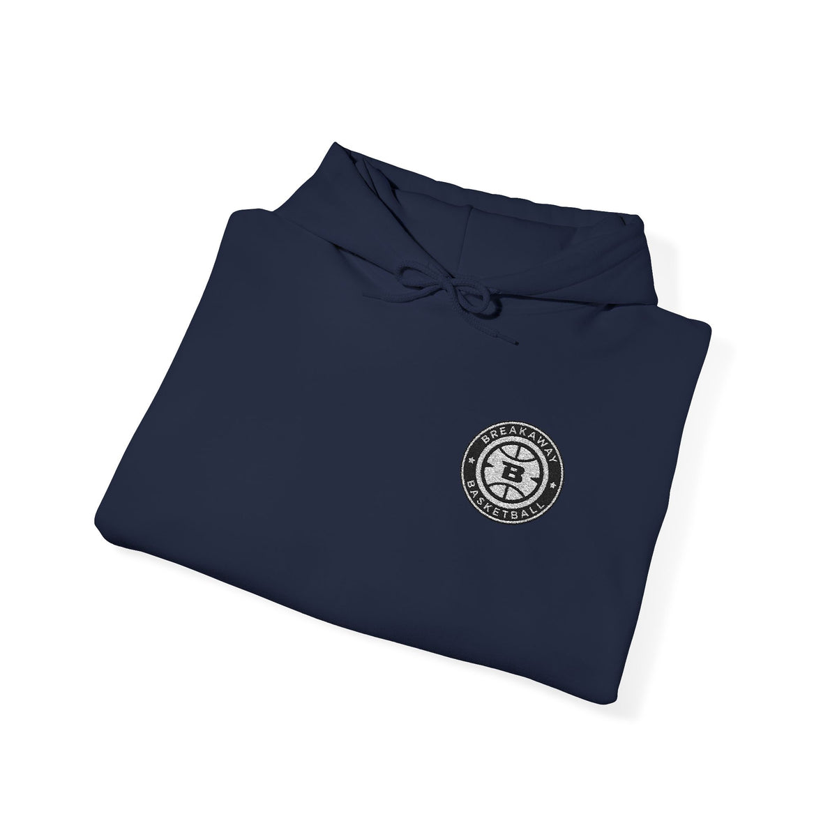 Breakaway Basketball Embroidered Hoodie | Port & Co.