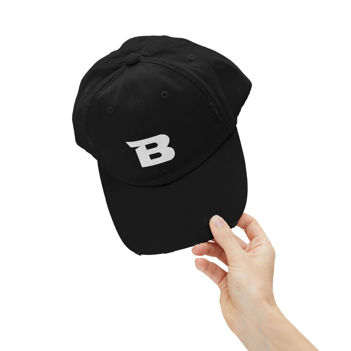Breakaway B Baseball Hat | Distressed