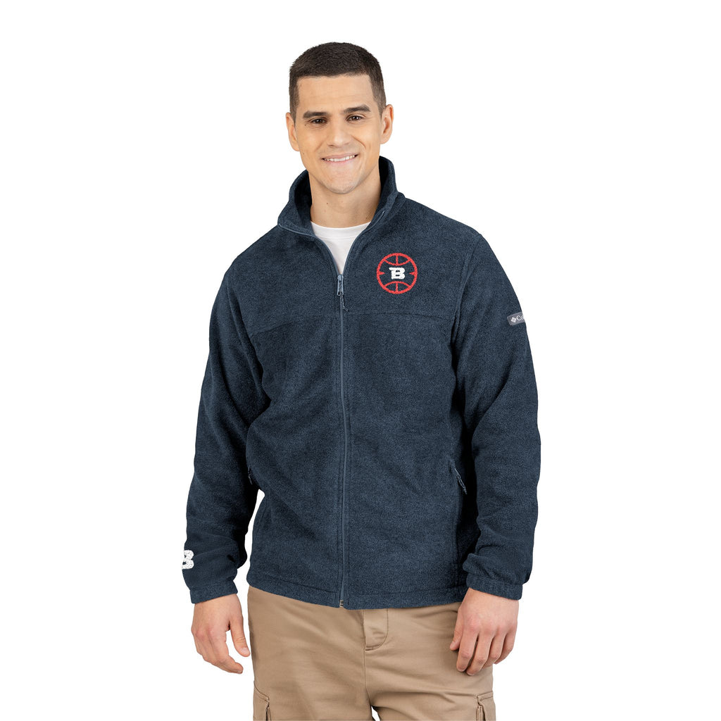 Breakaway Basketball Columbia Fleece Jacket | Embroidered, Double-sided