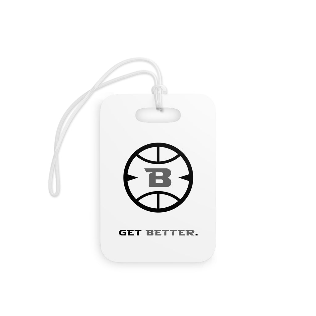 Breakaway Basketball Grey Edition Luggage Tag | Double-sided