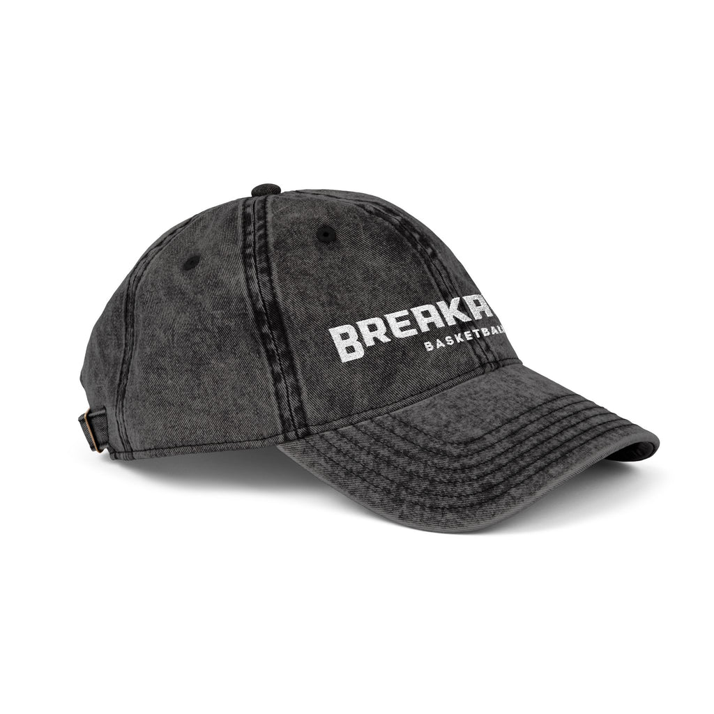 Breakaway Basketball Vintage Fade Baseball Hat | Embroidered