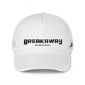 Breakaway Basketball Adidas White Trucker Cap | Embroidered