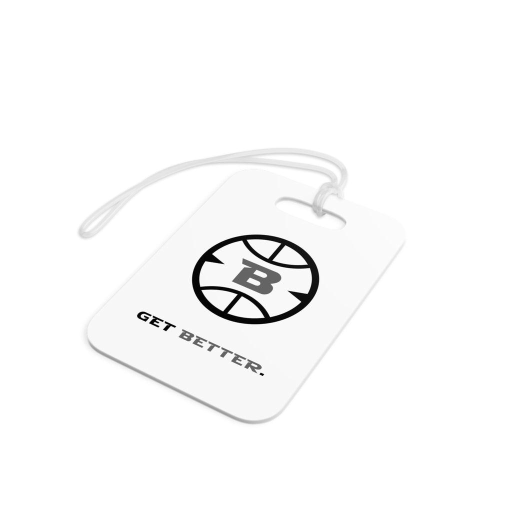 Breakaway Basketball Grey Edition Luggage Tag | Double-sided