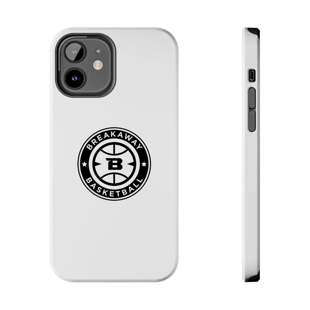Breakaway Basketball White Phone Case
