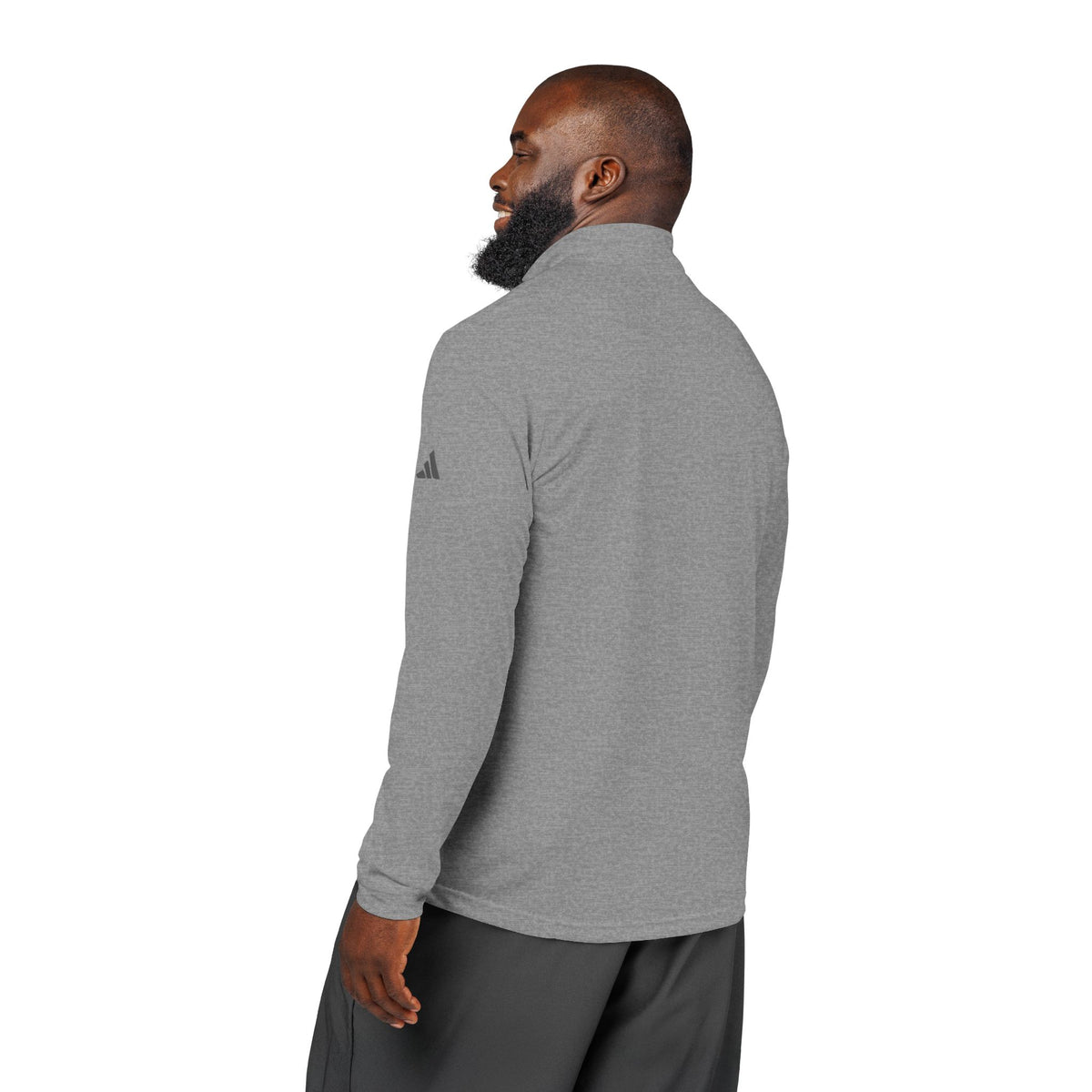 Breakaway Basketball Adidas Quarter-Zip Pullover | Embroidered
