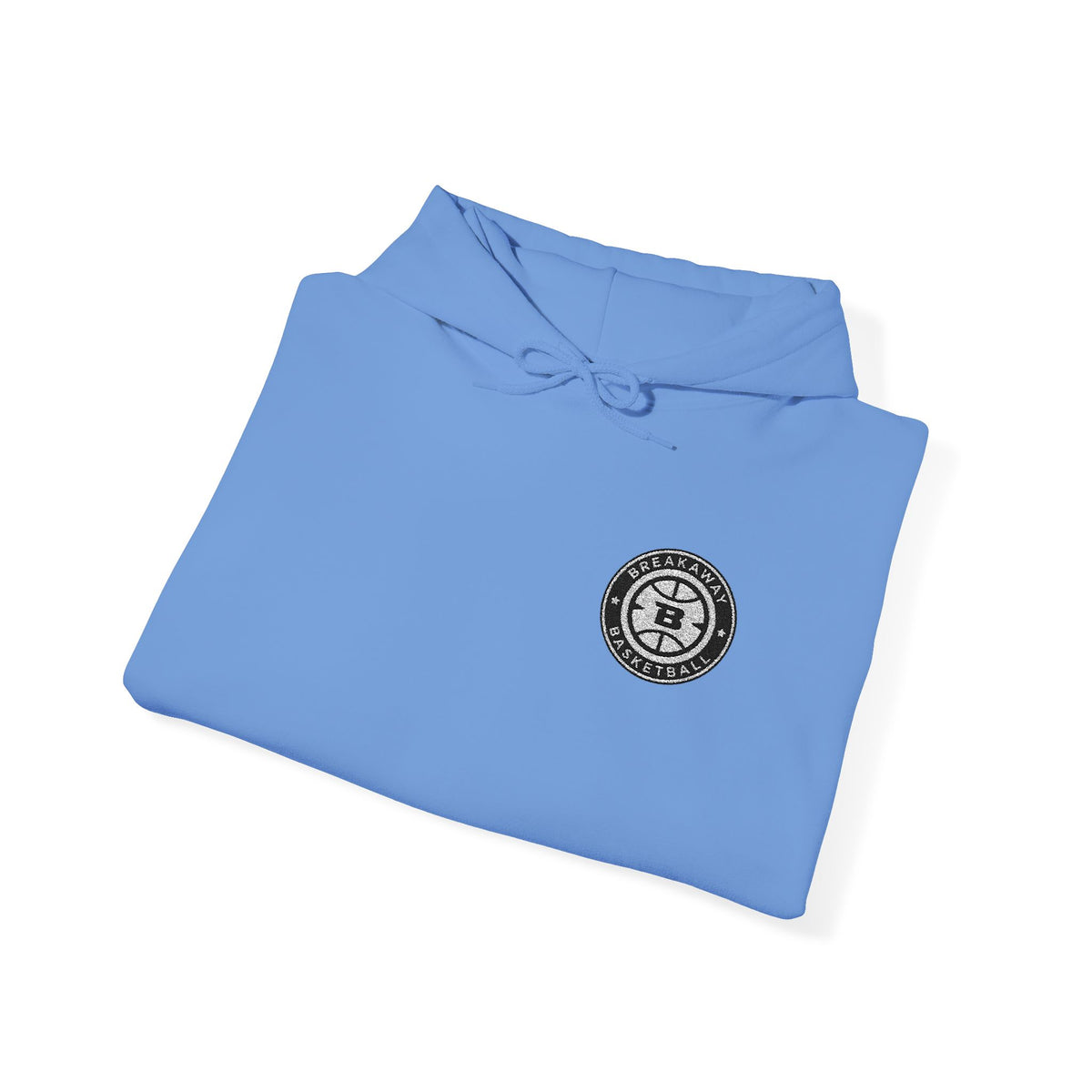Breakaway Basketball Embroidered Hoodie | Port & Co.