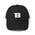 Breakaway B Baseball Hat | Distressed