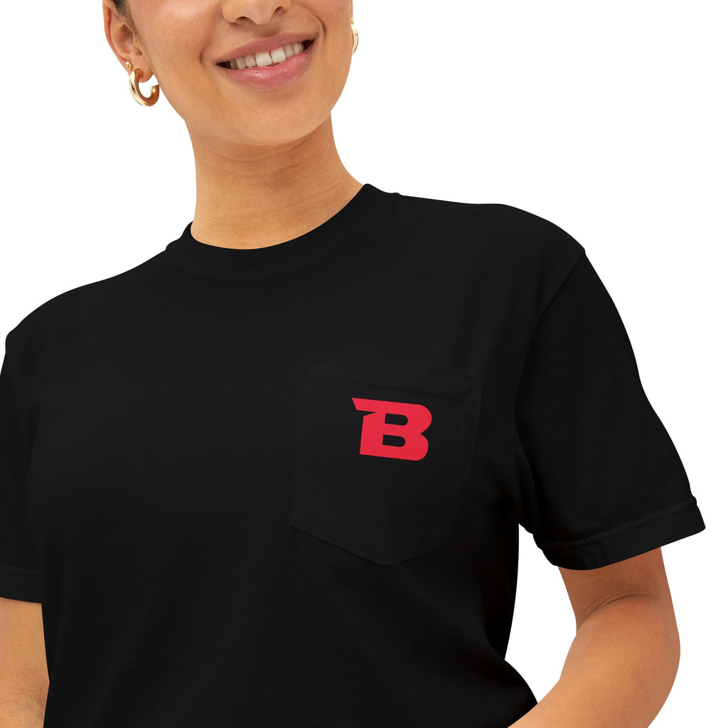 Breakaway Basketball Pocket Tee | Double Sided