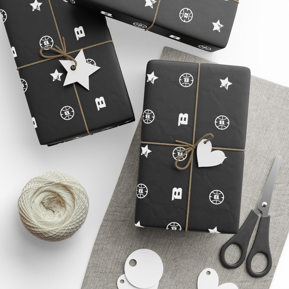 Logo Collection Wrapping Paper | Black